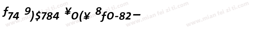 The Jophie Sans Italic字体转换